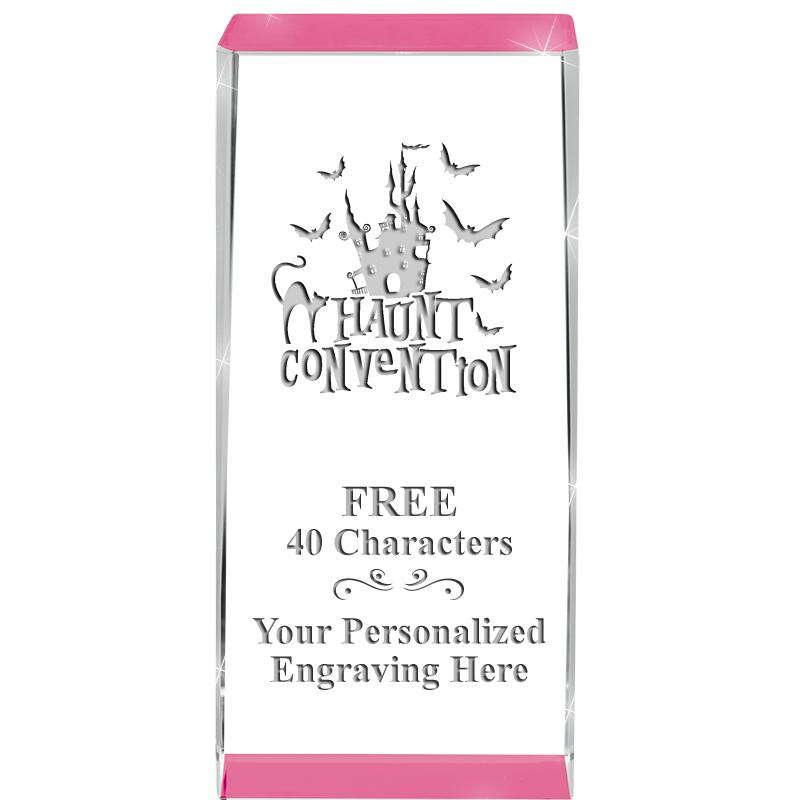 4.5" SPOTLIGHT PINK CRYSTAL