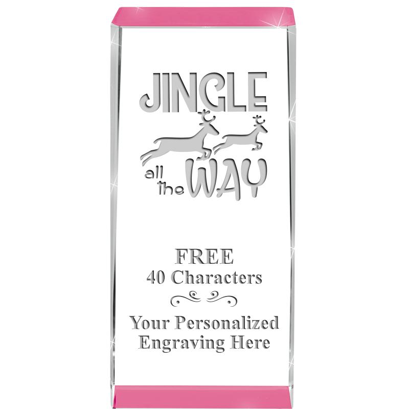 4.5" SPOTLIGHT PINK CRYSTAL