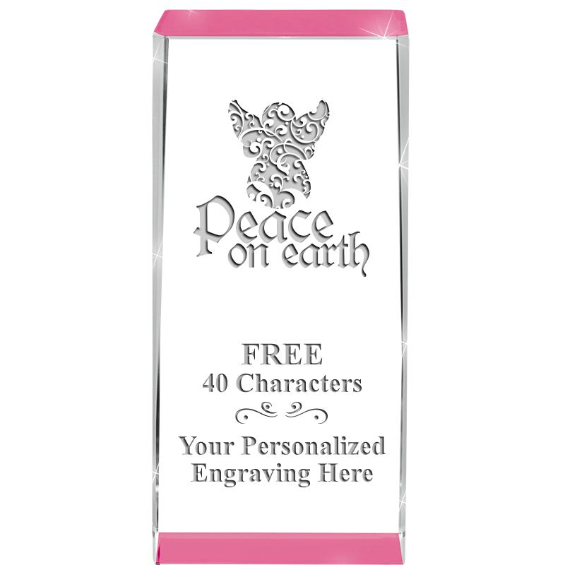 4.5" SPOTLIGHT PINK CRYSTAL