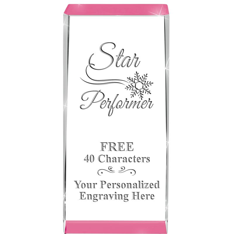 4.5" SPOTLIGHT PINK CRYSTAL