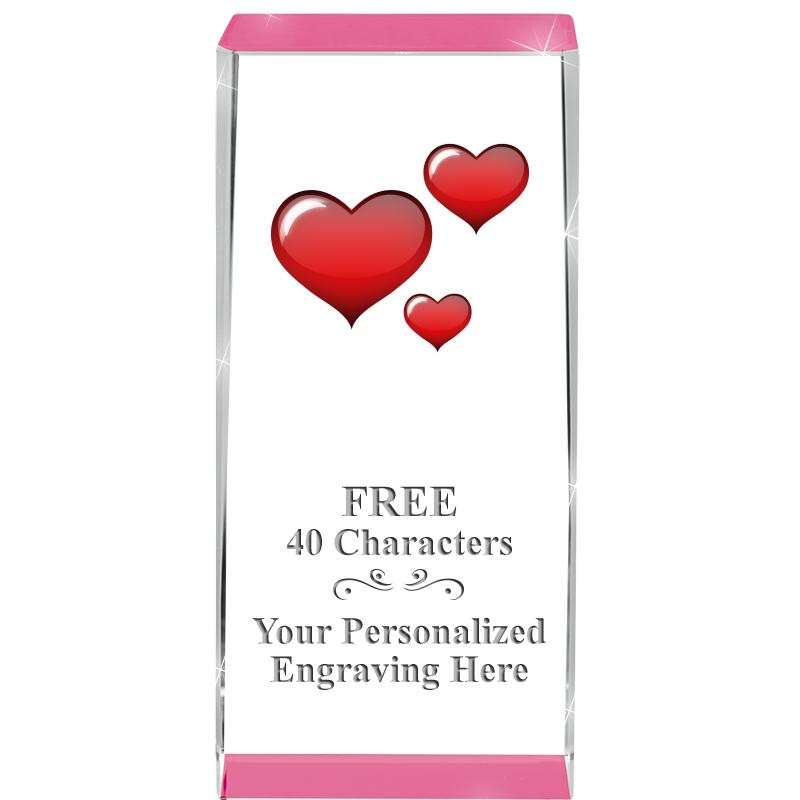 4.5" SPOTLIGHT PINK CRYSTAL