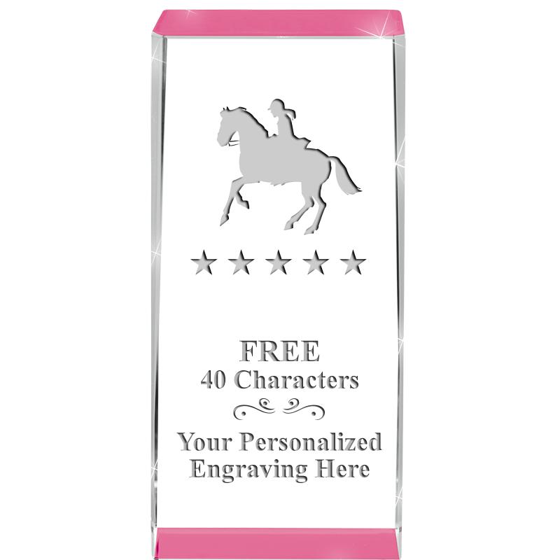 4.5" SPOTLIGHT PINK CRYSTAL