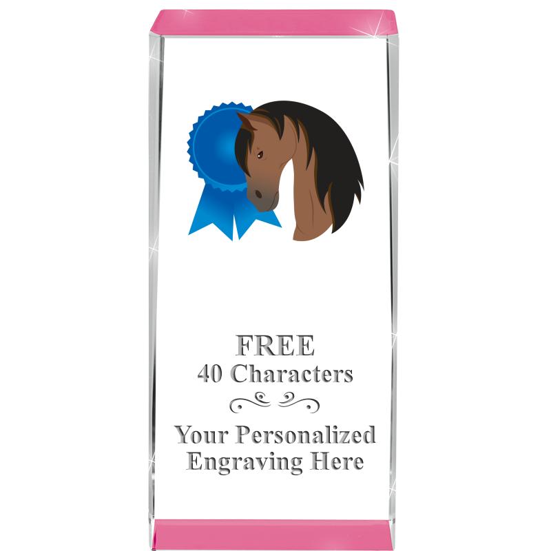 4.5" SPOTLIGHT PINK CRYSTAL