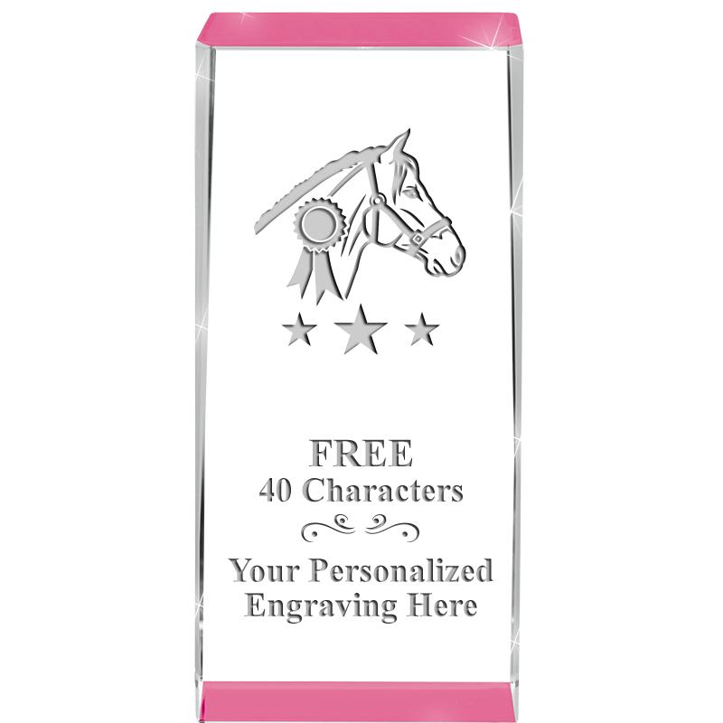 4.5" SPOTLIGHT PINK CRYSTAL