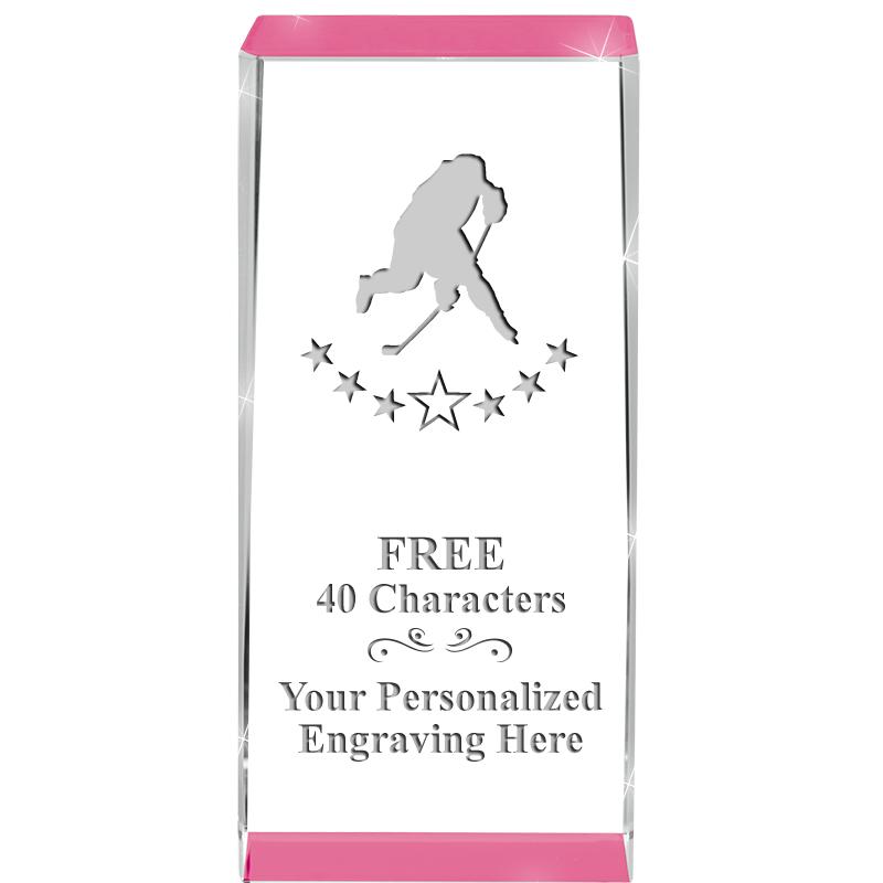 4.5" SPOTLIGHT PINK CRYSTAL