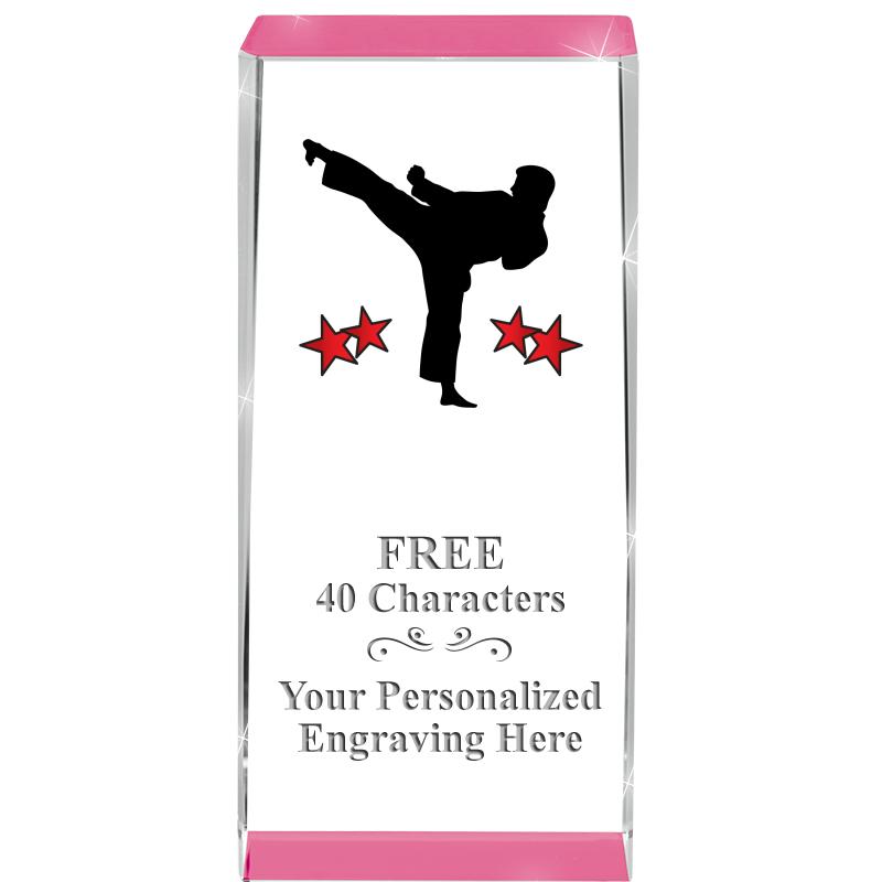 4.5" SPOTLIGHT PINK CRYSTAL