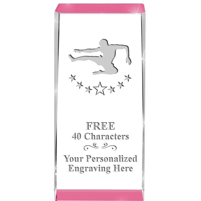 4.5" SPOTLIGHT PINK CRYSTAL