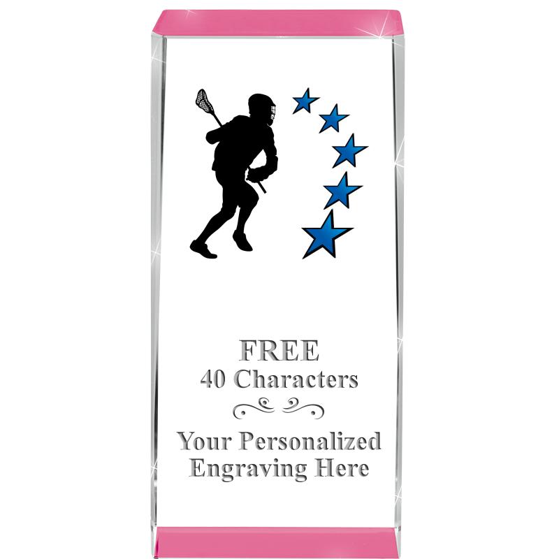 4.5" SPOTLIGHT PINK CRYSTAL