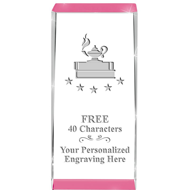 4.5" SPOTLIGHT PINK CRYSTAL