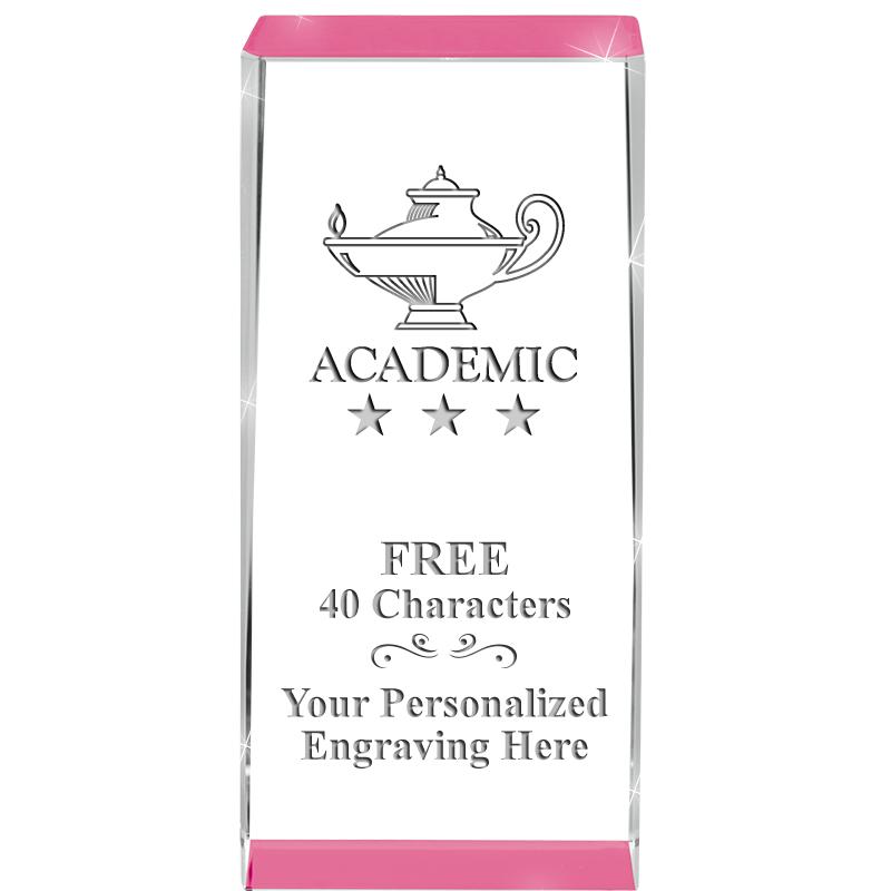 4.5" SPOTLIGHT PINK CRYSTAL