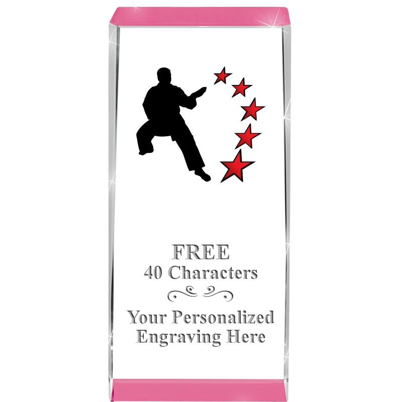 4.5" SPOTLIGHT PINK CRYSTAL