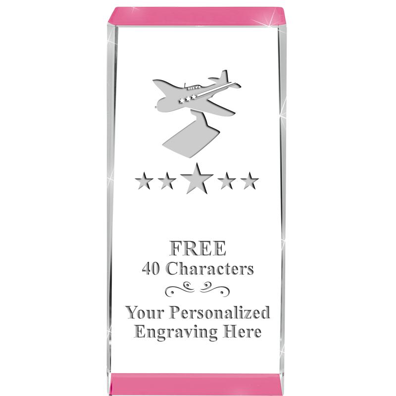 4.5" SPOTLIGHT PINK CRYSTAL