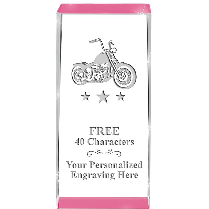 4.5" SPOTLIGHT PINK CRYSTAL