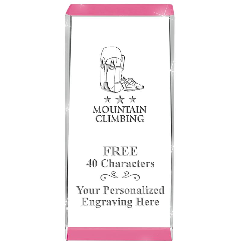 4.5" SPOTLIGHT PINK CRYSTAL