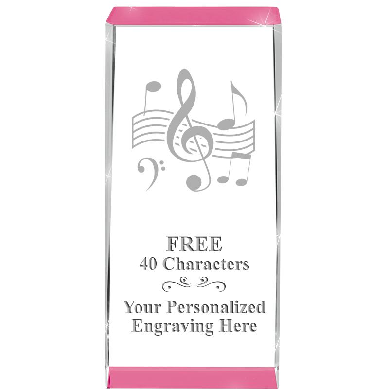 4.5" SPOTLIGHT PINK CRYSTAL