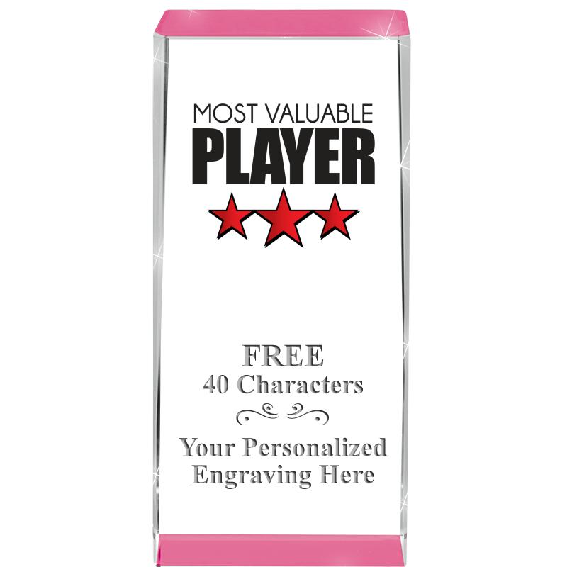 4.5" SPOTLIGHT PINK CRYSTAL