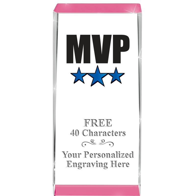 4.5" SPOTLIGHT PINK CRYSTAL