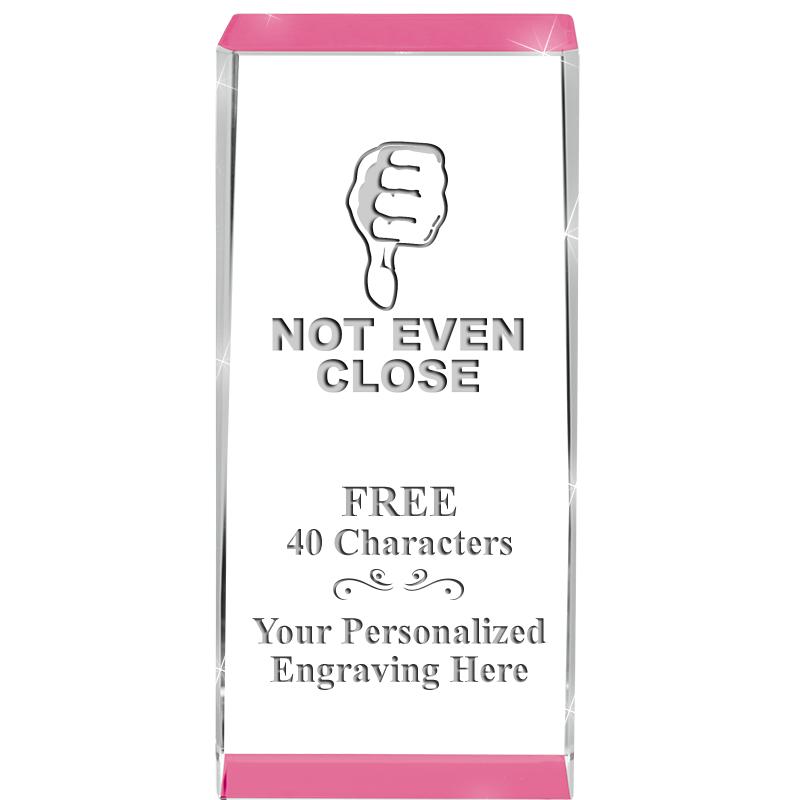 4.5" SPOTLIGHT PINK CRYSTAL