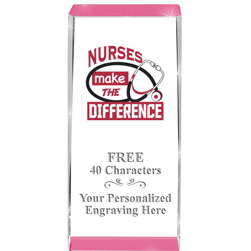 4.5" SPOTLIGHT PINK CRYSTAL