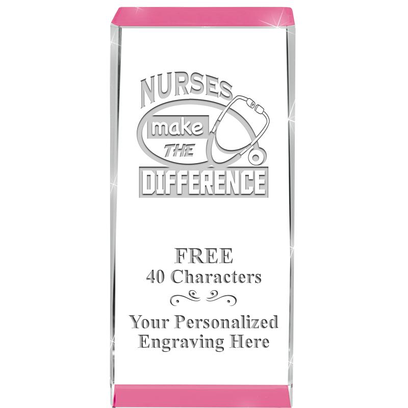 4.5" SPOTLIGHT PINK CRYSTAL