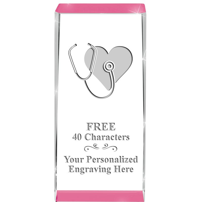 4.5" SPOTLIGHT PINK CRYSTAL