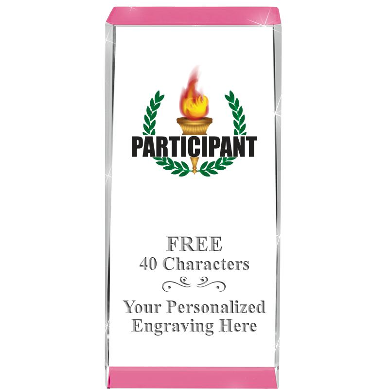 4.5" SPOTLIGHT PINK CRYSTAL