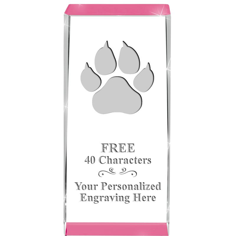 4.5" SPOTLIGHT PINK CRYSTAL