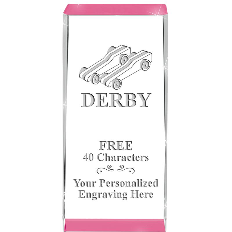 4.5" SPOTLIGHT PINK CRYSTAL