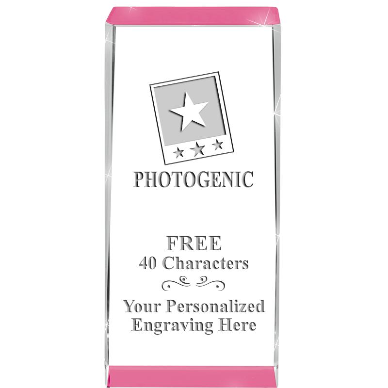 4.5" SPOTLIGHT PINK CRYSTAL