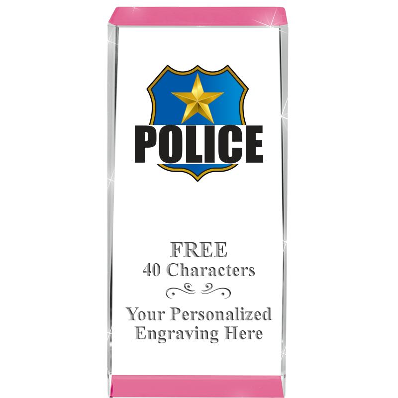 4.5" SPOTLIGHT PINK CRYSTAL