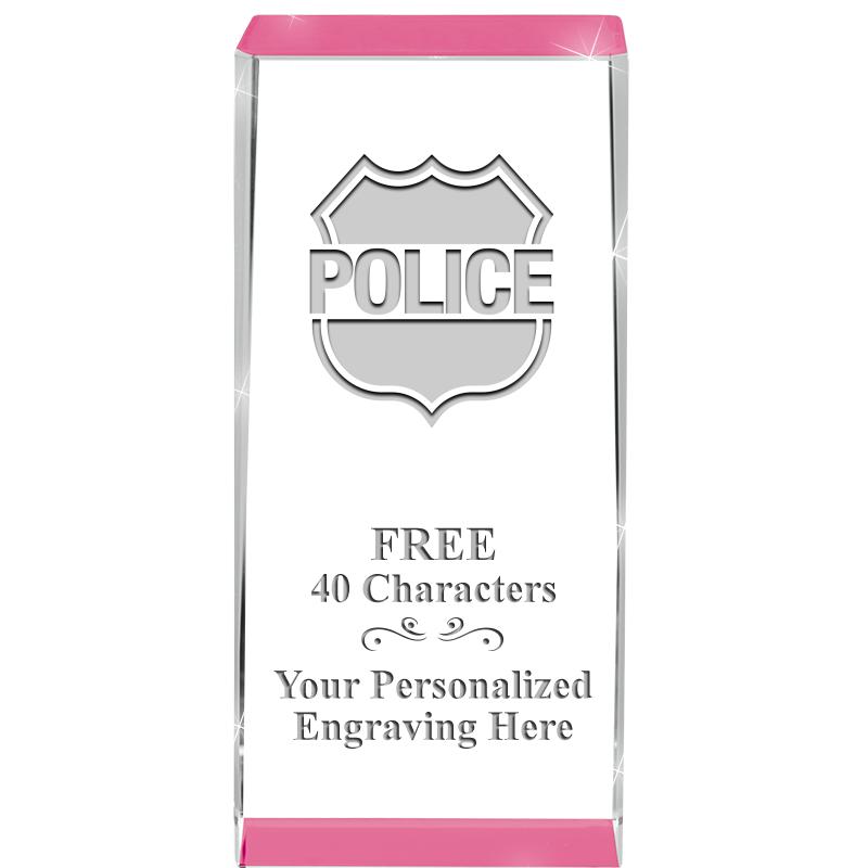 4.5" SPOTLIGHT PINK CRYSTAL