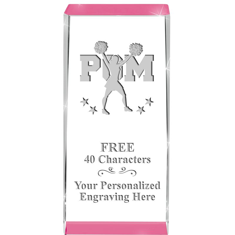 4.5" SPOTLIGHT PINK CRYSTAL