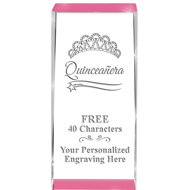 4.5" SPOTLIGHT PINK CRYSTAL