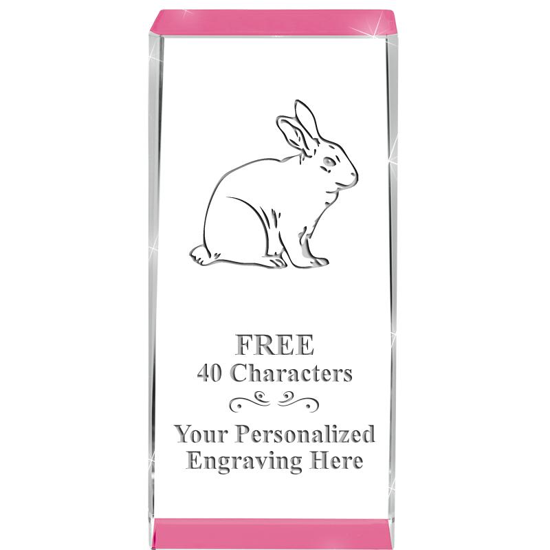 4.5" SPOTLIGHT PINK CRYSTAL