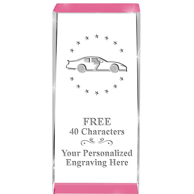 4.5" SPOTLIGHT PINK CRYSTAL