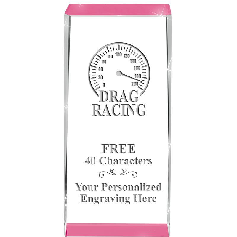 4.5" SPOTLIGHT PINK CRYSTAL