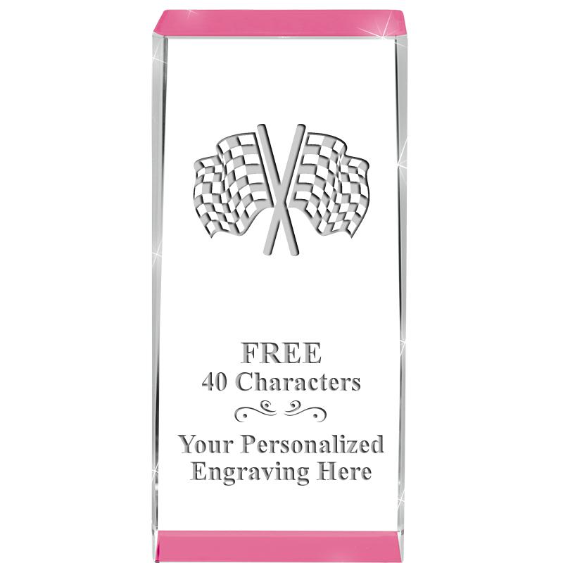 4.5" SPOTLIGHT PINK CRYSTAL