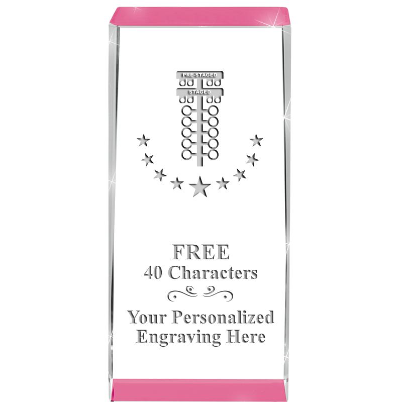 4.5" SPOTLIGHT PINK CRYSTAL