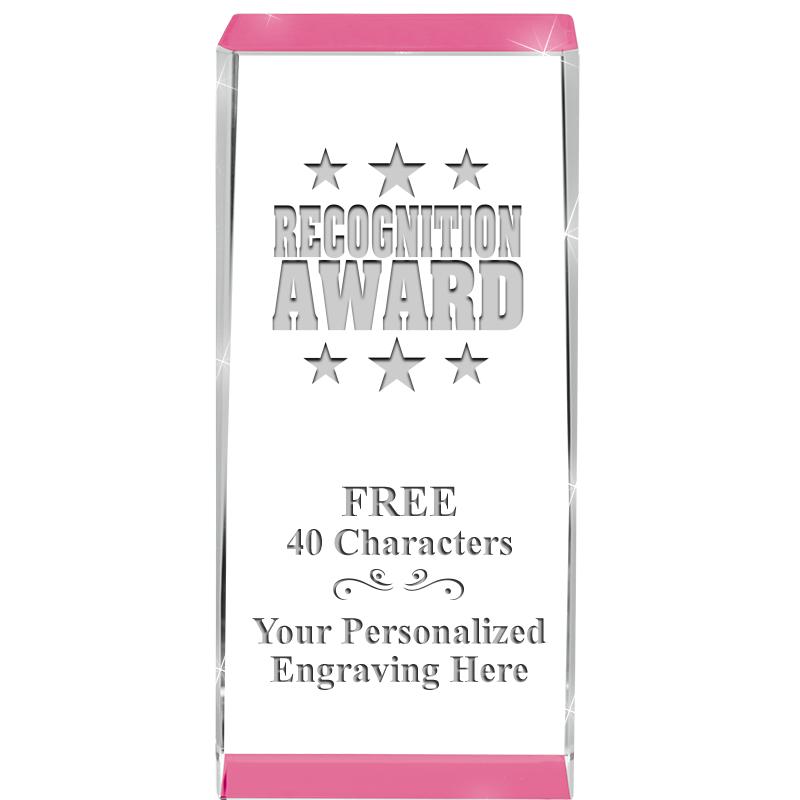 4.5" SPOTLIGHT PINK CRYSTAL