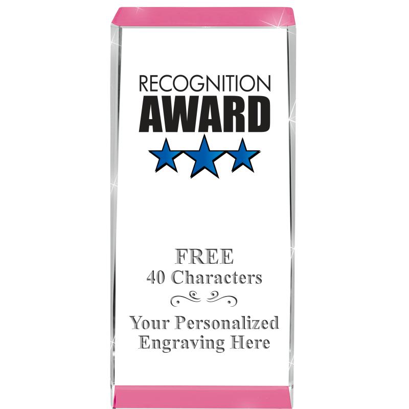 4.5" SPOTLIGHT PINK CRYSTAL