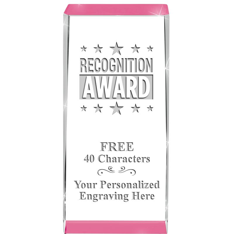 4.5" SPOTLIGHT PINK CRYSTAL