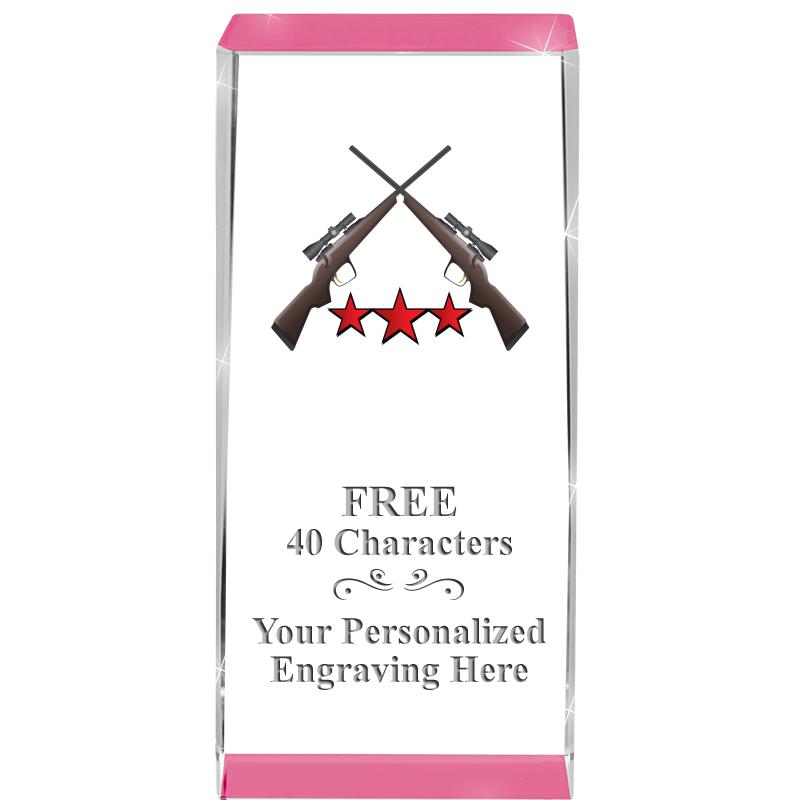 4.5" SPOTLIGHT PINK CRYSTAL