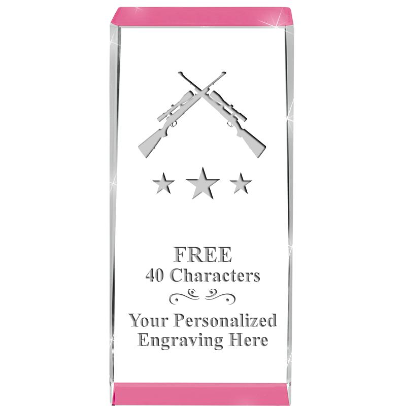 4.5" SPOTLIGHT PINK CRYSTAL