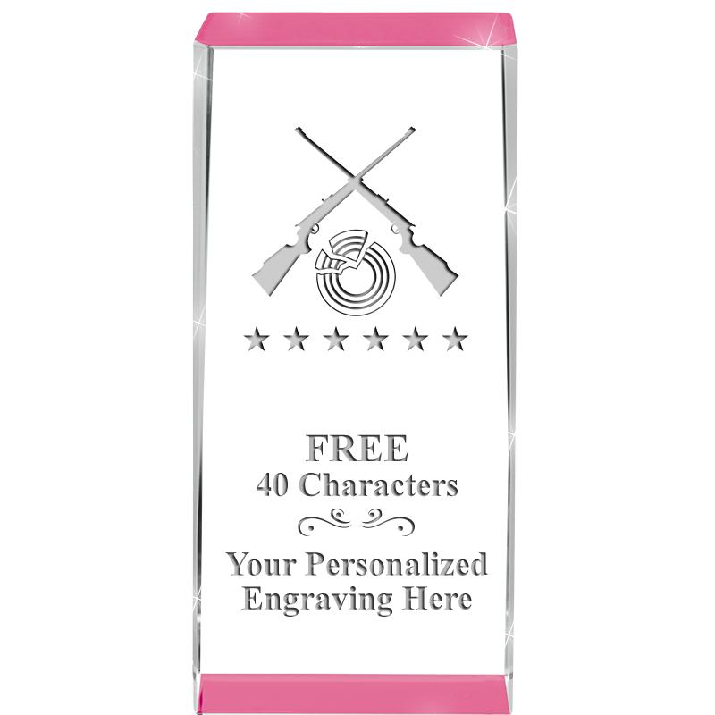 4.5" SPOTLIGHT PINK CRYSTAL