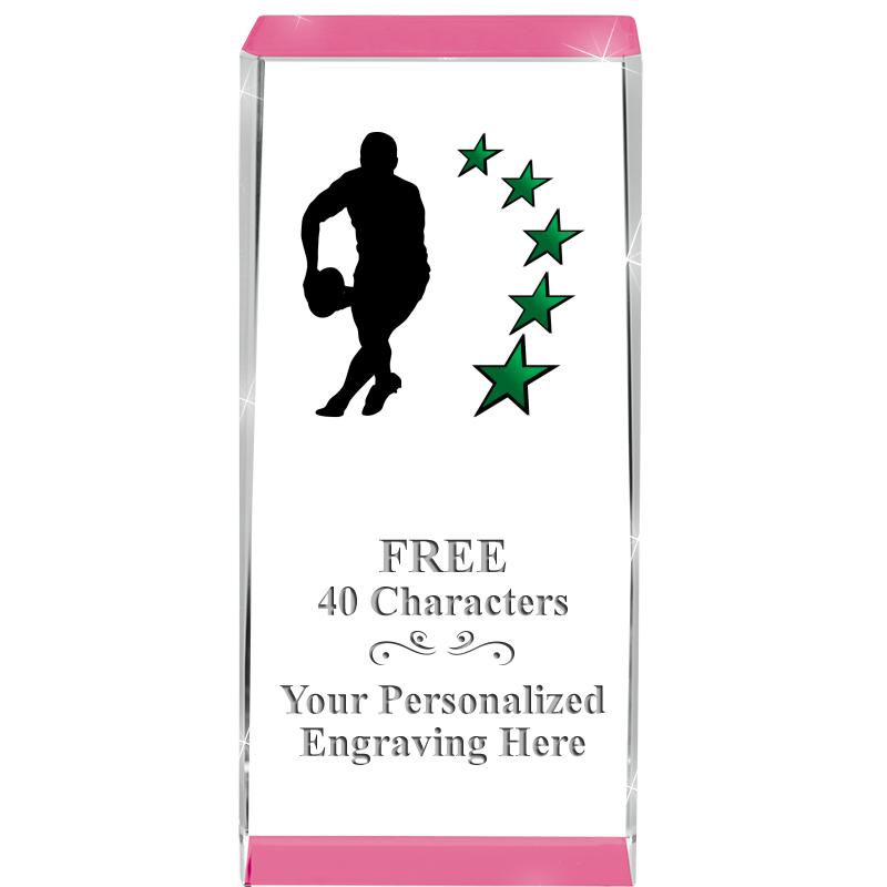 4.5" SPOTLIGHT PINK CRYSTAL