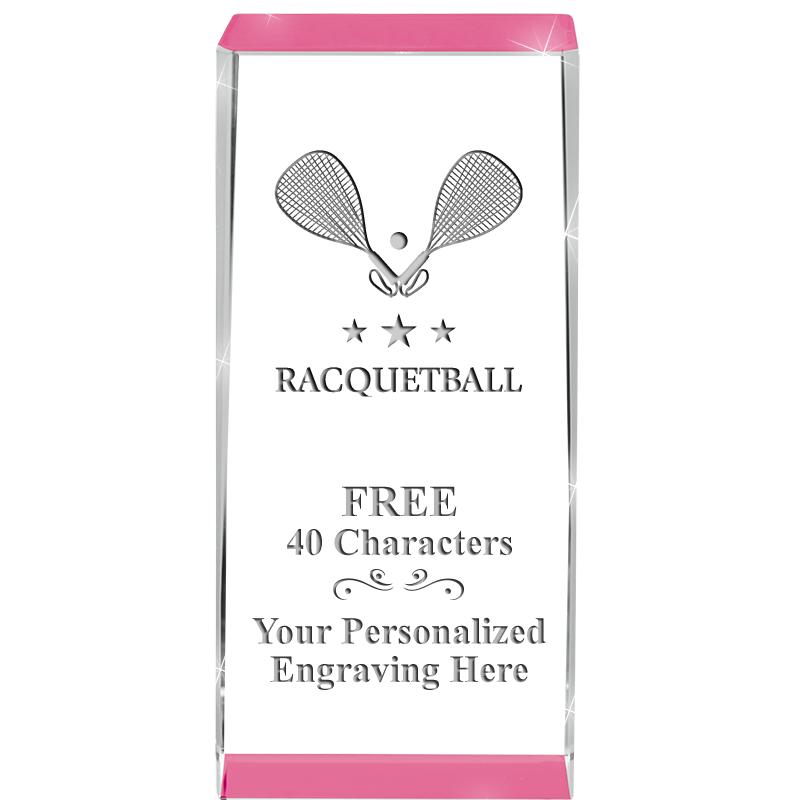 4.5" SPOTLIGHT PINK CRYSTAL