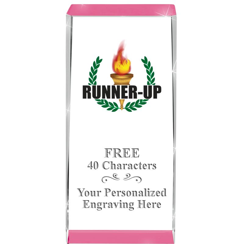 4.5" SPOTLIGHT PINK CRYSTAL