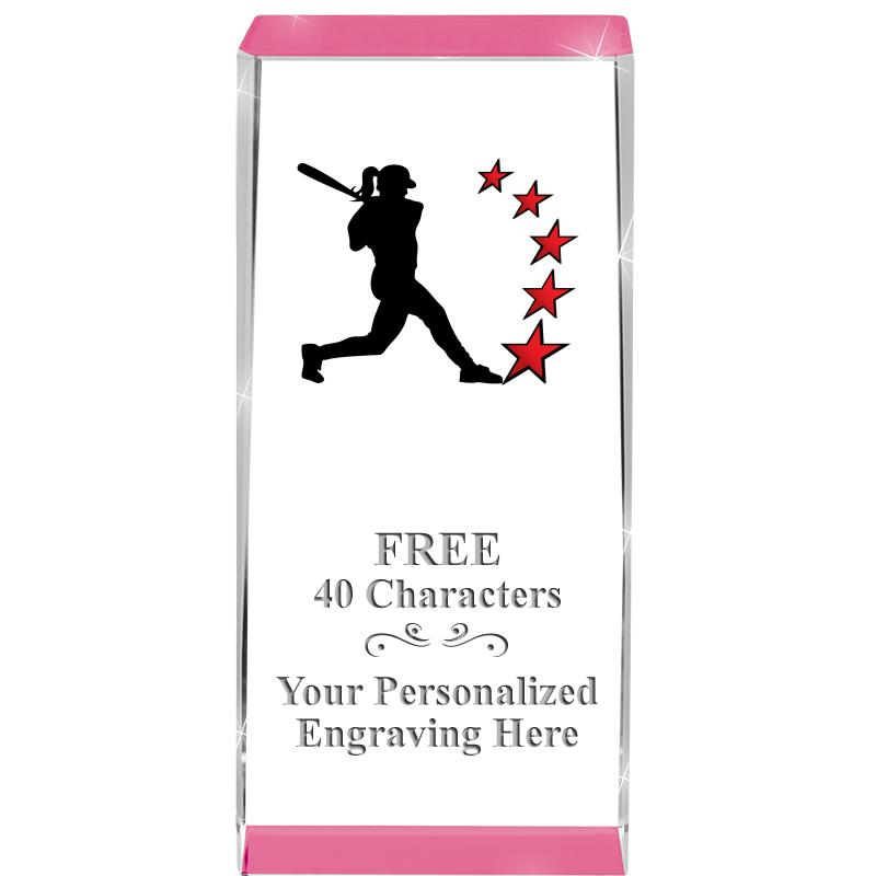 4.5" SPOTLIGHT PINK CRYSTAL