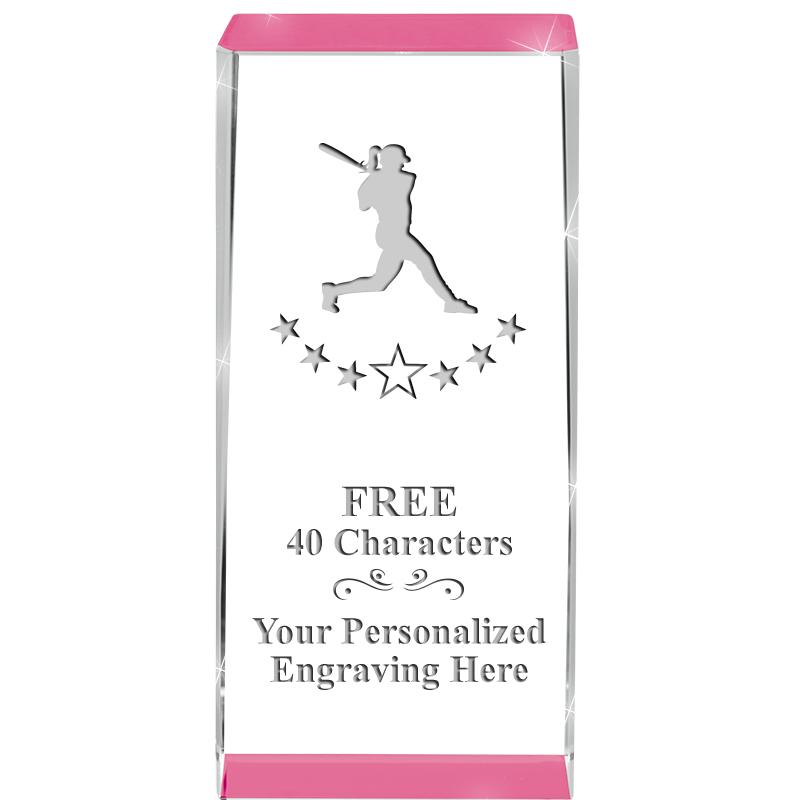 4.5" SPOTLIGHT PINK CRYSTAL