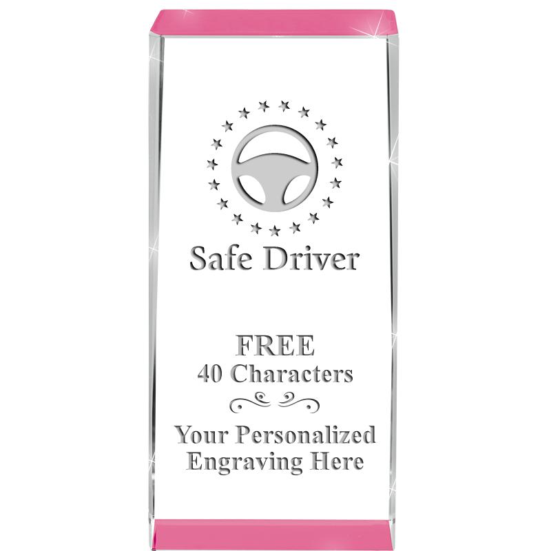 4.5" SPOTLIGHT PINK CRYSTAL